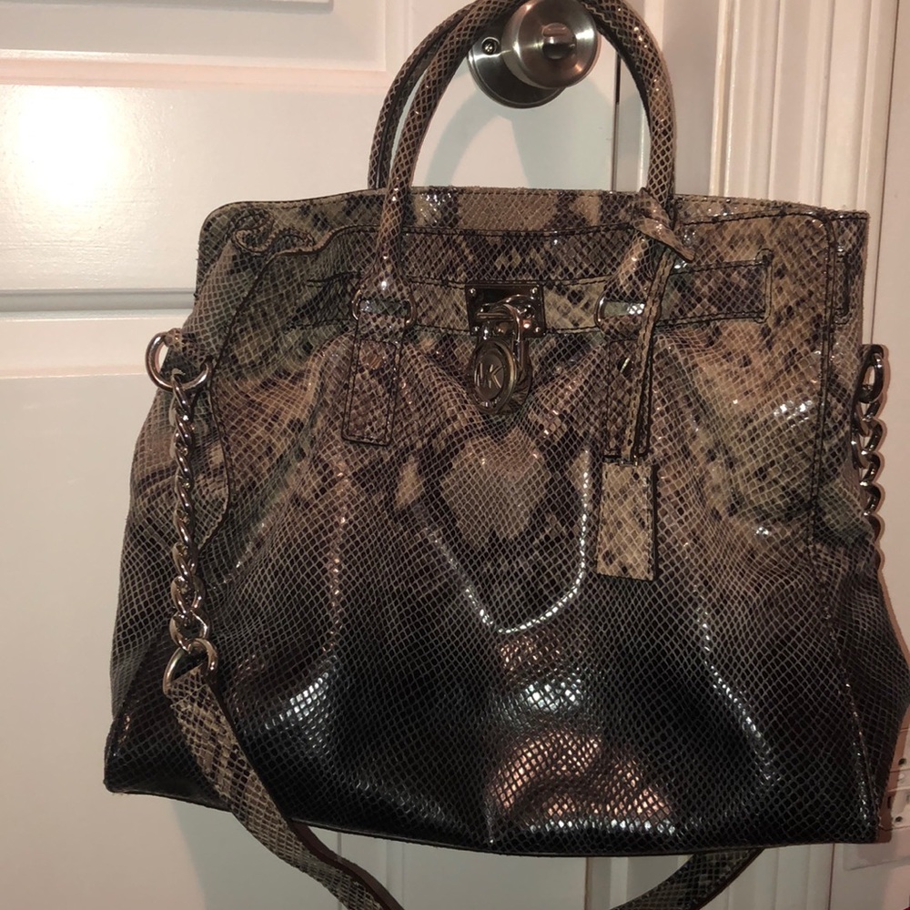 Michael kors snake purse